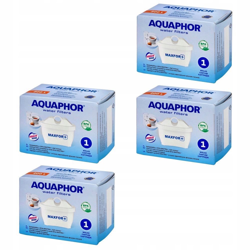 Wkład filtrujący Aquaphor Maxfor+ 4 szt. Wkład filtrujący Aquaphor Maxfor+ 4 szt.