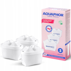 Wkłady filtrujące Aquaphor Maxfor+ 3 szt. i Maxfor+ Mg 3 szt.