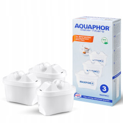Wkłady filtrujące Aquaphor Maxfor+ 3 szt. i Maxfor+ Mg 3 szt.