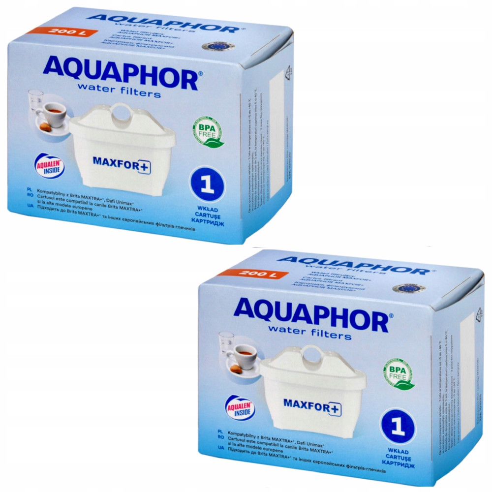 Wkład filtrujący Aquaphor Maxfor+ 2 szt. Wkład filtrujący Aquaphor Maxfor+ 2 szt.
