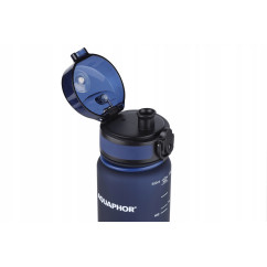 Butelka filtrująca Aquaphor City 500 ml + 5 filtrów, granatowa