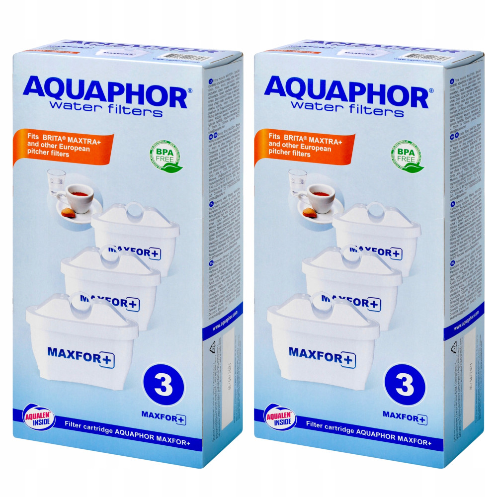 Wkład filtrujący Aquaphor Maxfor+ 6 szt. Wkład filtrujący Aquaphor Maxfor+ 6 szt.