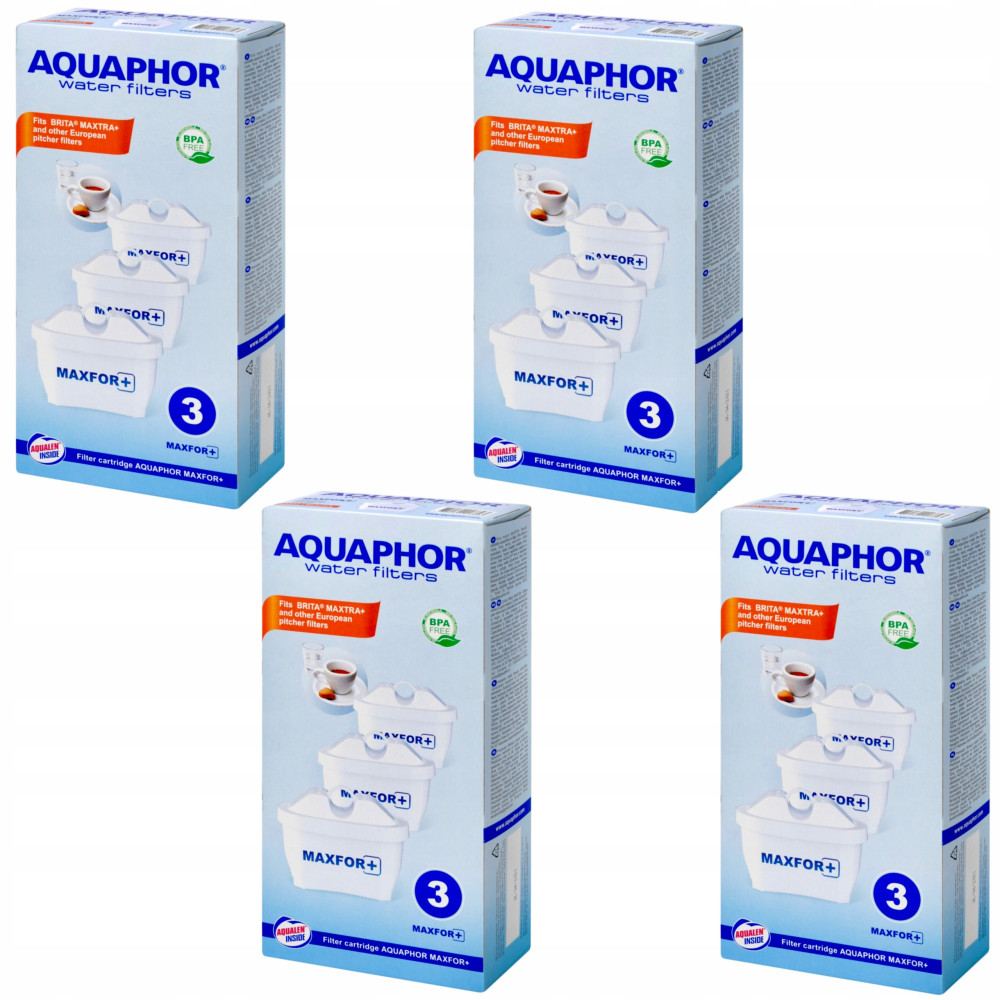 Wkład filtrujący Aquaphor Maxfor+ 12 szt. Wkład filtrujący Aquaphor Maxfor+ 12 szt.