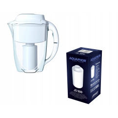 Dzbanek filtrujący Aquaphor J.SHMIDT 500 2,8 l + 2 wkłady, biały