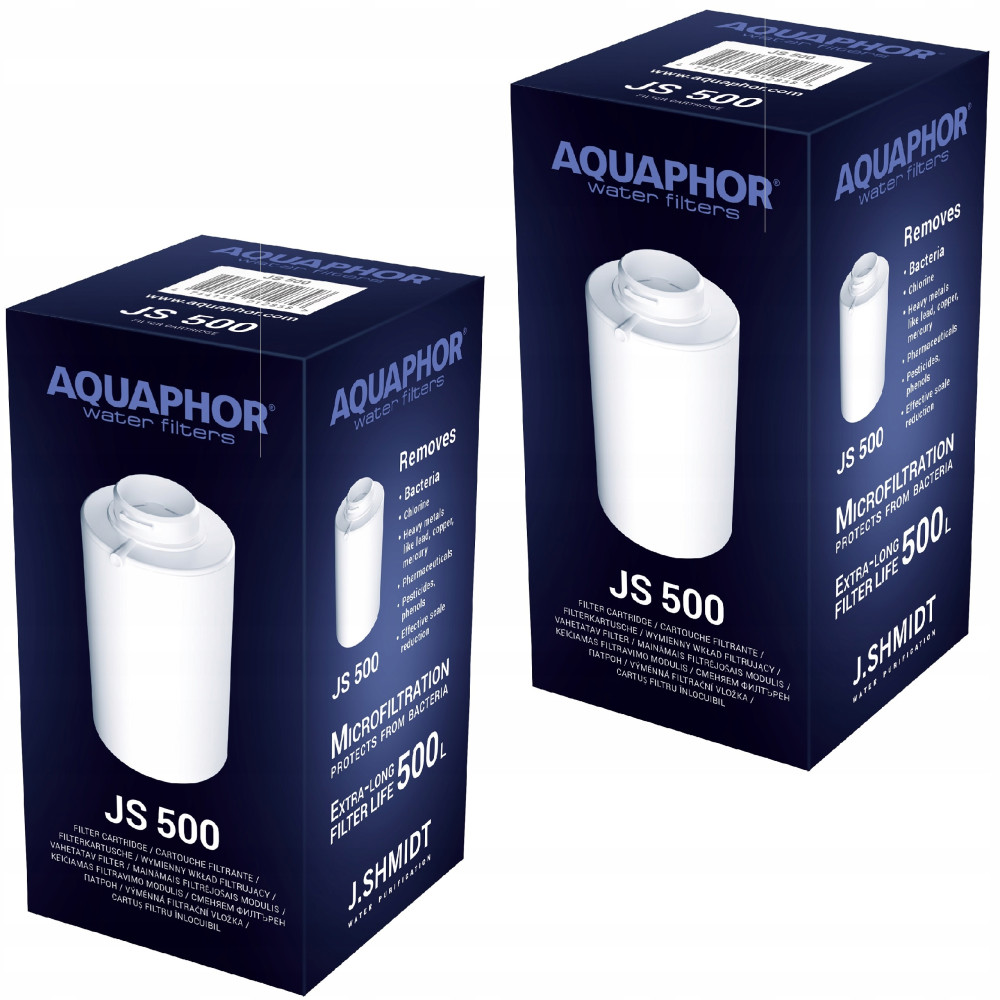 Wkład filtrujący Aquaphor JS 500 2 szt. Wkład filtrujący Aquaphor JS 500 2 szt.