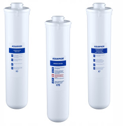 Zestaw 3 wkładów filtrujących Aquaphor K3, K7B, K7