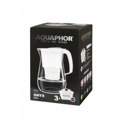 Dzbanek filtrujący Aquaphor Onyx 2,8 l + 10 wkładów, czarny