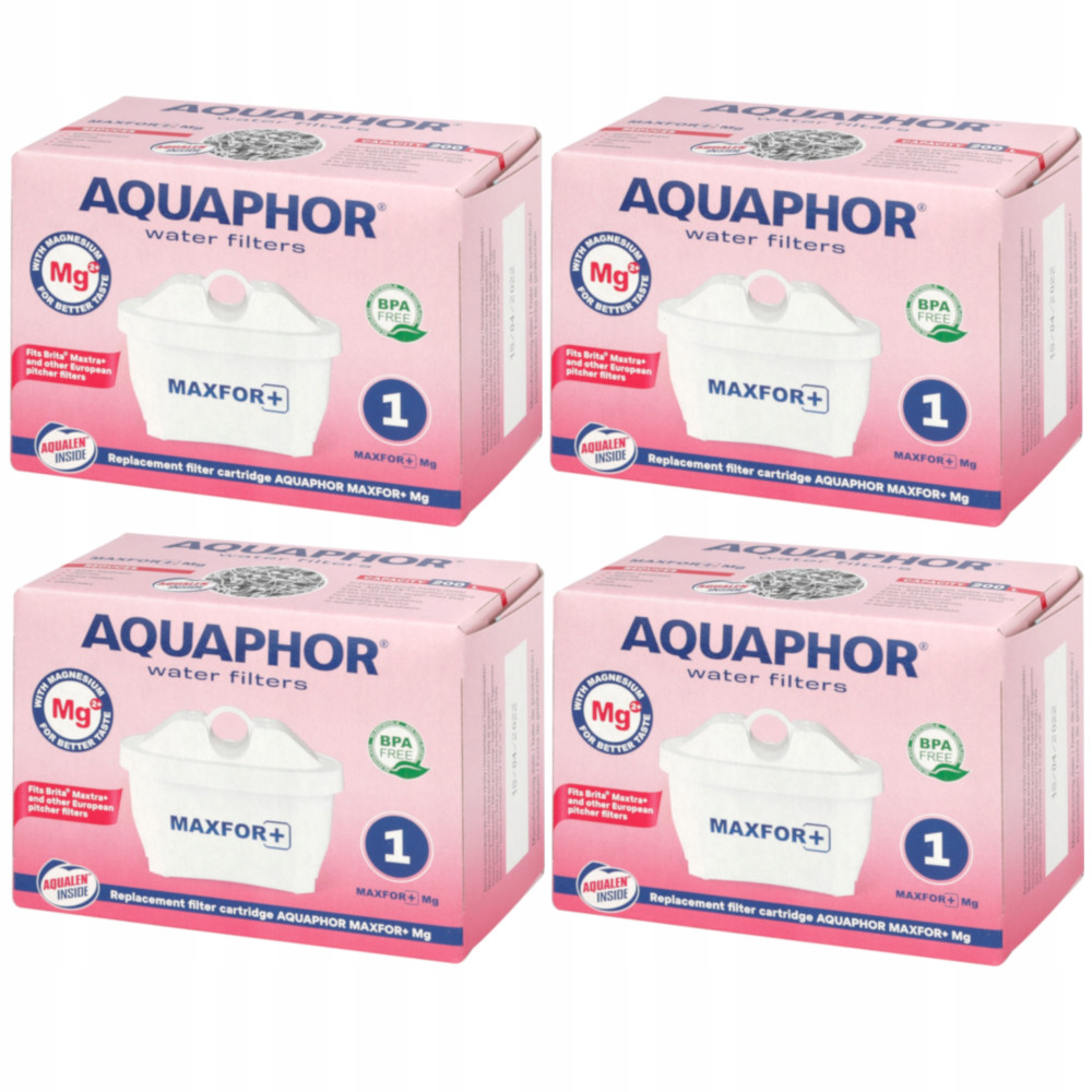 Wkład filtrujący Aquaphor Maxfor+ Mg 4 szt. Wkład filtrujący Aquaphor Maxfor+ Mg 4 szt.