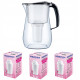 Dzbanek filtrujący Aquaphor Provence 4,2 l + 3 wkłady, czarny
