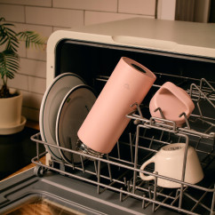 Kubek termiczny z rączką Zojirushi na Kawę Herbatę 500 ml Różowy