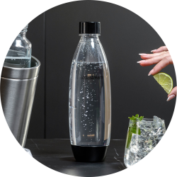Butelka SodaStream FUSE do saturatorów Czarna 1 L 1 sztuka