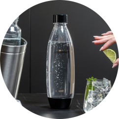 Butelka SodaStream FUSE do saturatorów Czarna 1 L 1 sztuka