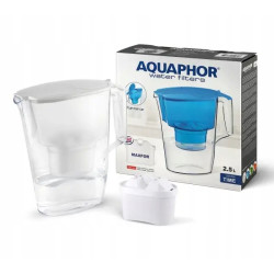 Dzbanek filtrujący Aquaphor Time 2,5 l + 1 wkład, biały