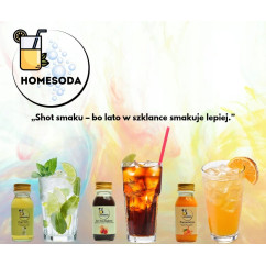 Koncentrat Ice Tea Kaktus do wody HomeSoda syrop 60ml - 1,5L próbka