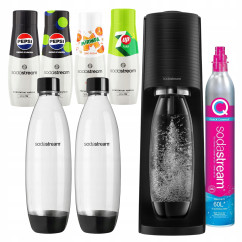 Saturator SODASTREAM TERRA 2 Butelki + 4 Syropy