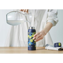 Kubek Termiczny Zojirushi SM-WM48-AD 480 ml granatowo-żółty