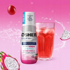 Koncentrat OSHEE Drop In Bez Cukru Smoczy Owoc Winogrona 500 ml