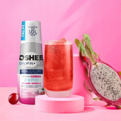 Koncentrat OSHEE Drop In Bez Cukru Smoczy Owoc Winogrona 500 ml