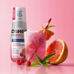 Koncentrat z Witaminami OSHEE Drop In Lemonade Malina Grejpfrut 500 ml