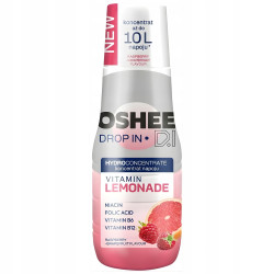 Koncentrat z Witaminami OSHEE Drop In Lemonade Malina Grejpfrut 500 ml