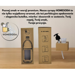 Syrop HomeSoda o smaku Pomarańczy koncentrat do saturatora sodastream