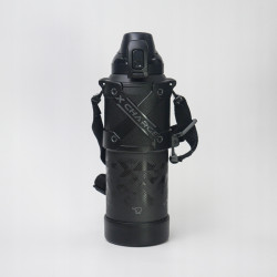 Butelka Sportowa Czarna Termos Chłodzący 1.5L 1500ml Zojirushi SD-HB15-BA