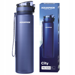 Butelka filtrująca Aquaphor City 1L Niebieska