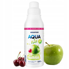 Syrop do Saturatora Jabłko Wiśnia koncentrat Aquaphor AQUA&Fruit 500ml