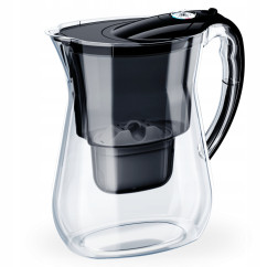 Dzbanek filtrujący wodę Aquaphor LAGO Czarny 3.8L, wkład węglowy Maxfor+