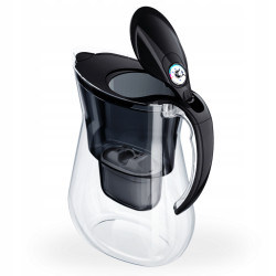 Dzbanek filtrujący wodę Aquaphor LAGO Czarny 3.8L, wkład węglowy Maxfor+
