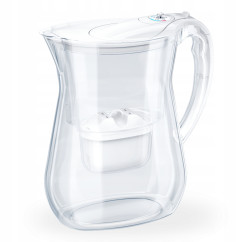 Dzbanek filtrujący wodę Aquaphor LAGO biały 3.8L, wkład węglowy Maxfor+