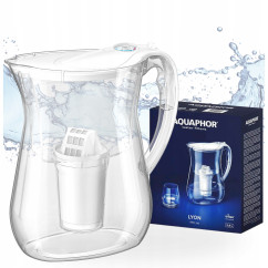 Dzbanek filtrujący wodę Aquaphor LYON Biały 3.8L, wkład węglowy A5