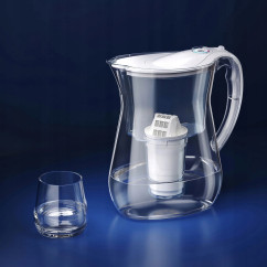 Dzbanek filtrujący wodę Aquaphor LYON Biały 3.8L, wkład węglowy A5