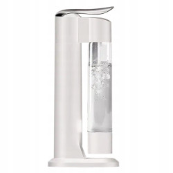 Saturator do Gazowania Wody Happy Frizz Cupido Biały, Butelka 700 ml
