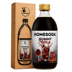 Syrop Homesoda Żelkowa GUMMY COLA Koncentrat do Saturatora SodaStream 500ml