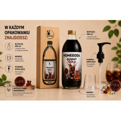 Syrop Homesoda Żelkowa GUMMY COLA Koncentrat do Saturatora SodaStream 500ml