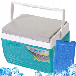 Lodówka kempingowa Pinnacle TPX 6006 4,5L niebieska + 1 wkład 500ml ZESTAW