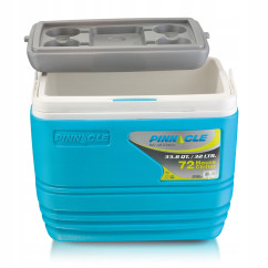 Lodówka turystyczna Pinnacle TPX7000 32L turkusowa + 3 wkłady chłodzące 1l