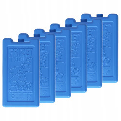 Wkłady chłodzący mrożący do lodówki turystycznej torby termicznej 6x 200ml