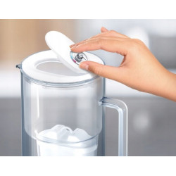 Dzbanek filtrujący szklany Aquaphor Glass czarny + 10 filtrów (1Mg + 9x AP)
