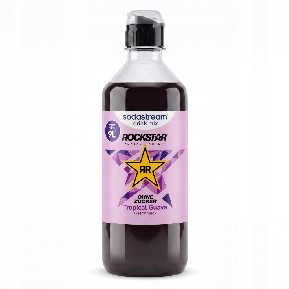 Syrop do saturatora SodaStream Rockstar Tropical Guava Original Zero Cukru 440 ml