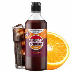 Syrop do saturatora SodaStream Schwip Schwap Zero Cukru Cola z Pomarańczą 440 ml