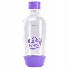 Butelka BUBBLYFRESH Slim Fioletowa do Saturatora Sodastream 500ml