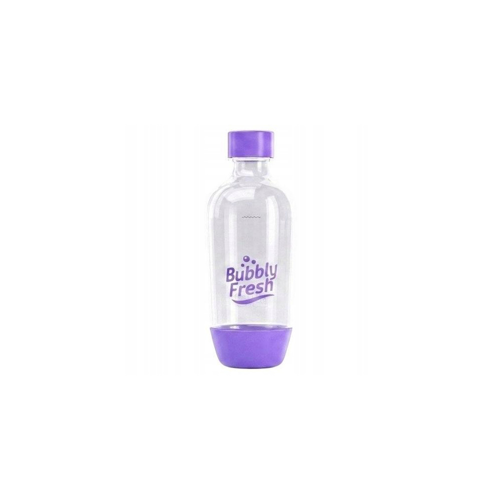 Butelka BUBBLYFRESH Slim Fioletowa do Saturatora Sodastream 500ml