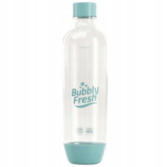 Butelka na wodę BubblyFresh Slim do Saturatora SodaStream Niebieska 1L