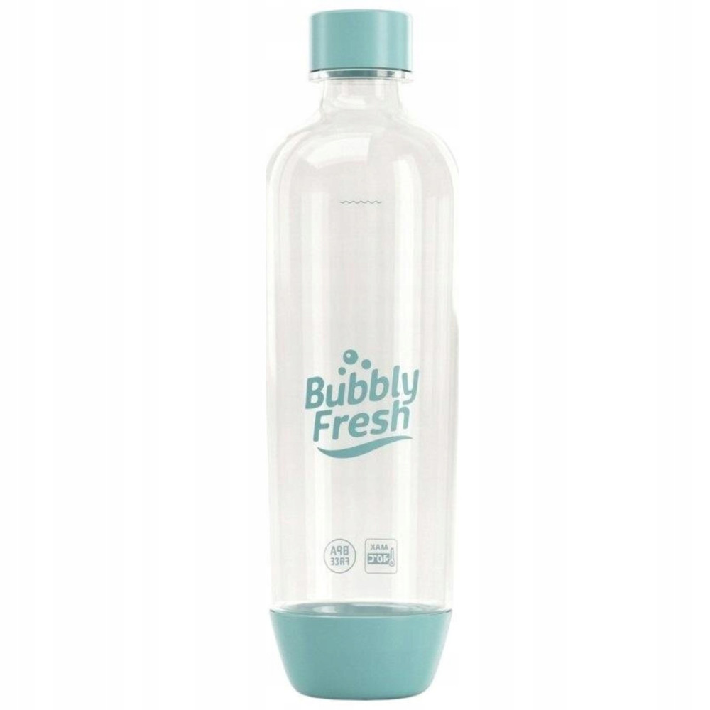 Butelka na wodę BubblyFresh Slim do Saturatora SodaStream Niebieska 1L