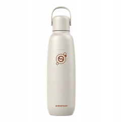 Butelka termiczna SodaStream Fizz&Go Cool 0.9l Beżowa stal nierdzewna