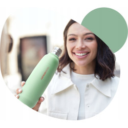 Butelka termiczna SodaStream Fizz&Go Cool 0.9l Miętowa stal nierdzewna