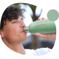 Butelka termiczna SodaStream Fizz&Go Cool 0.9l Miętowa stal nierdzewna