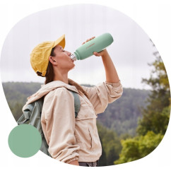 Butelka termiczna SodaStream Fizz&Go Cool 0.9l Miętowa stal nierdzewna
